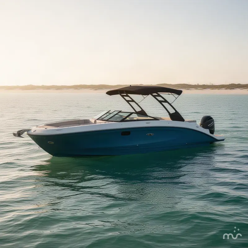 Slide: The Image of Sea Ray SDX 270 Outboard 2024 - 2