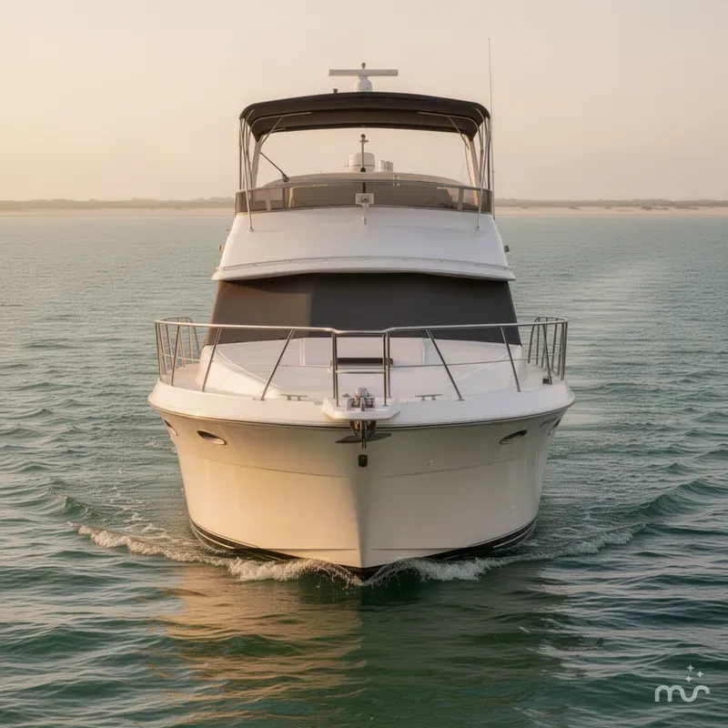 Slide: The Image of Carver Yachts 39 Motor Yacht 1995 - 1