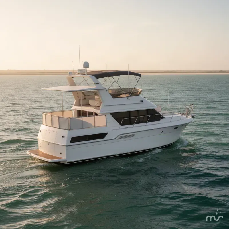 Slide: The Image of Carver Yachts 39 Motor Yacht 1995 - 2