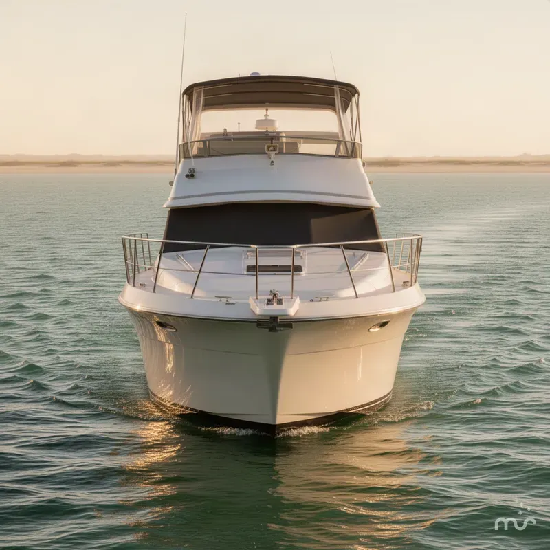Slide: The Image of Carver Yachts 39 Motor Yacht 1995 - 4