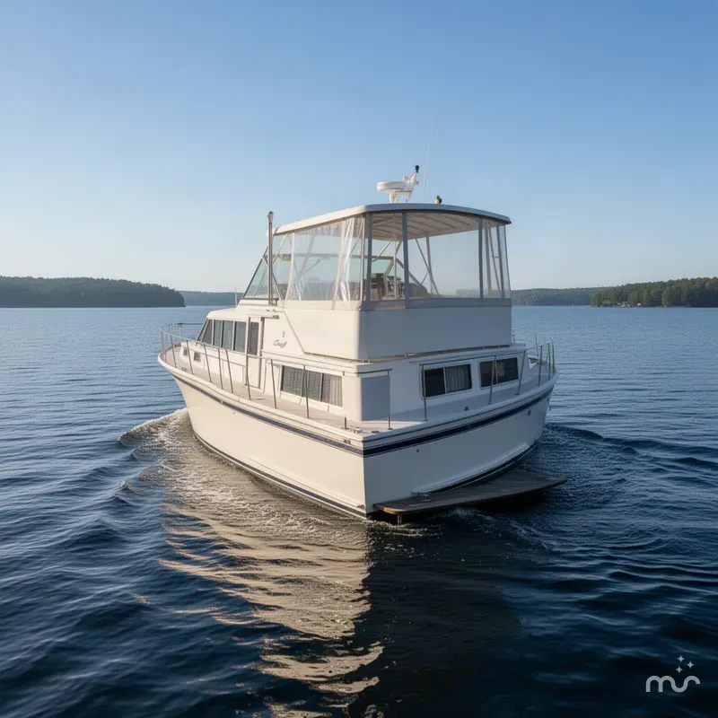 Slide: The Image of Chris-Craft 381 Catalina 1985 - 1