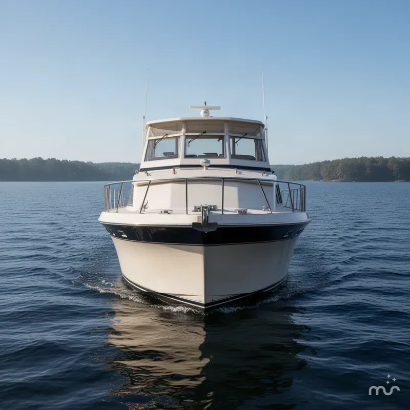 Slide: The Image of Chris-Craft 381 Catalina 1985 - 2