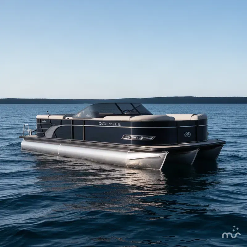 Slide: The Image of Avalon Catalina Elite Windshield 27 FT 2023 - 1
