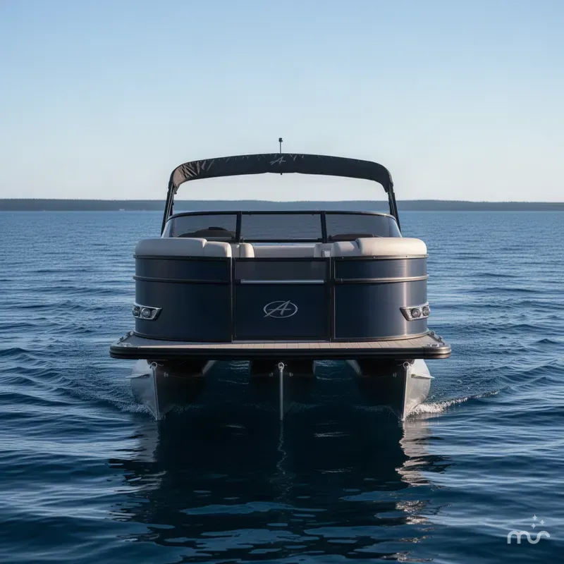Slide: The Image of Avalon Catalina Elite Windshield 27 FT 2023 - 2