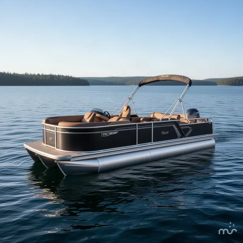 Slide: The Image of Tahoe LTZ 2385 Swingback (VRL) Tritoon $53995 2027 - 2