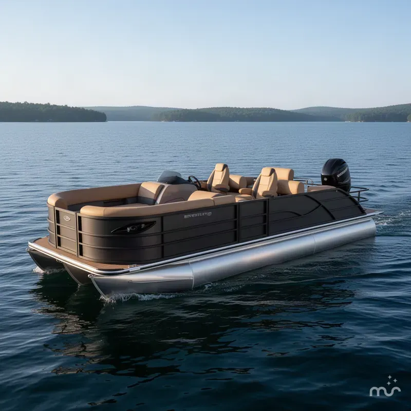 The Image of Bentley Pontoons Legacy 115HP 220 QSB Swingback 2027 - 0