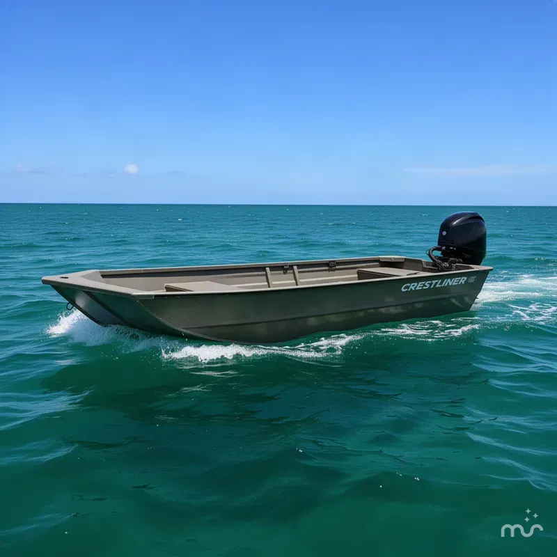 Slide: The Image of Crestliner 1760 Retriever Jon 2027 - 1