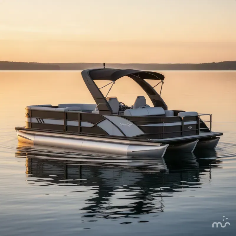 Slide: The Image of Bentley Pontoons Elite 223 Swingback 2027 - 2
