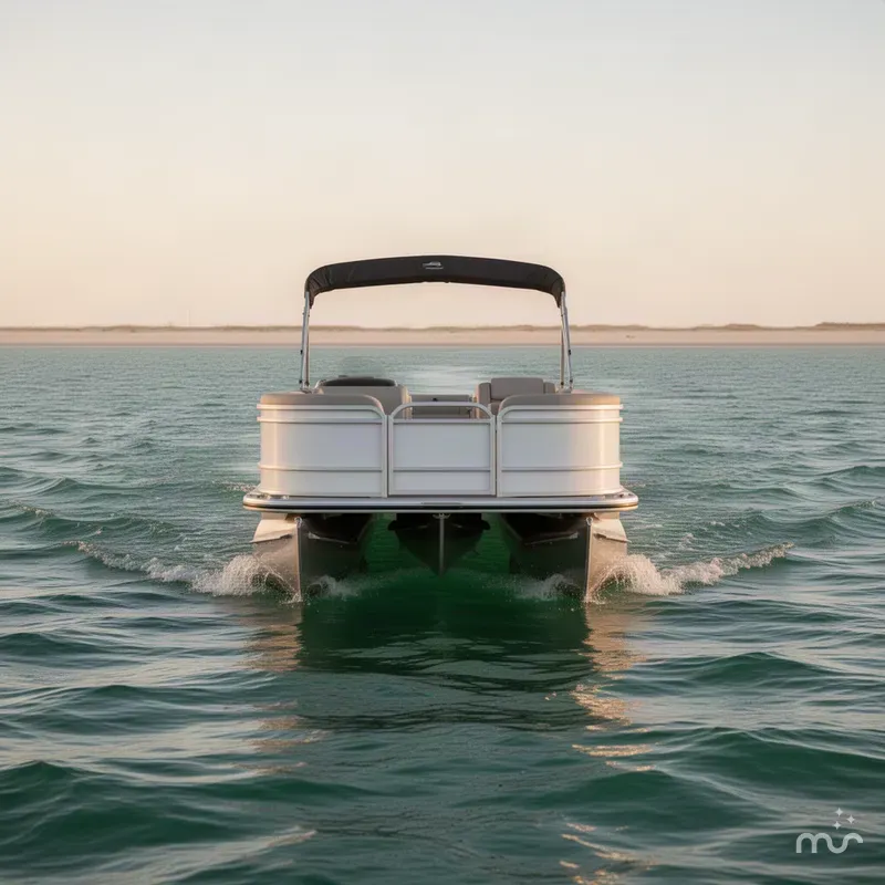 Slide: The Image of Suncatcher Pontoons Select 322 RC 2026 - 2