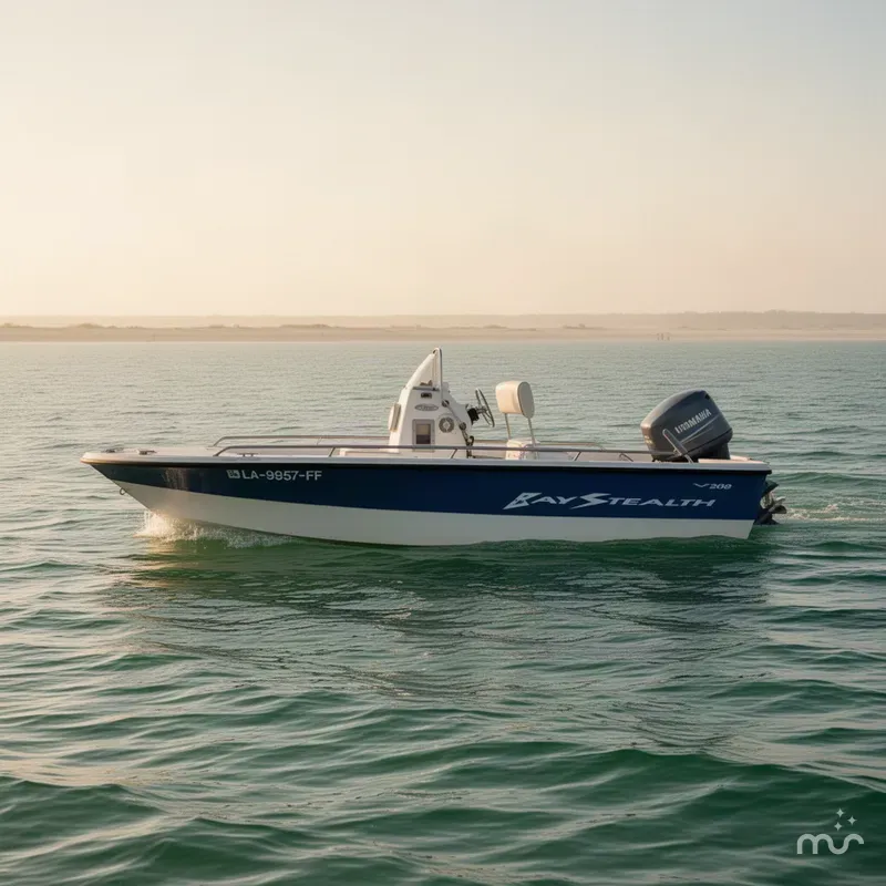 Slide: The Image of VIP 1880 BAY STEALTH 2002 - 2