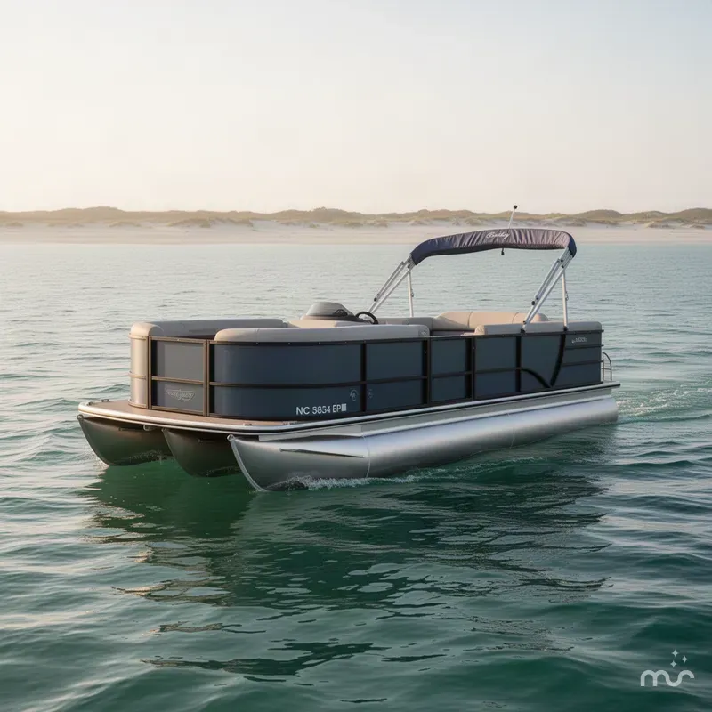 Slide: The Image of Bentley Pontoons Bentley 200 Cruise 2020 - 2