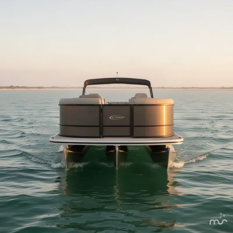 Slide: The Image of Crest Classic 220 SLRC Tritoon 2025 - 1