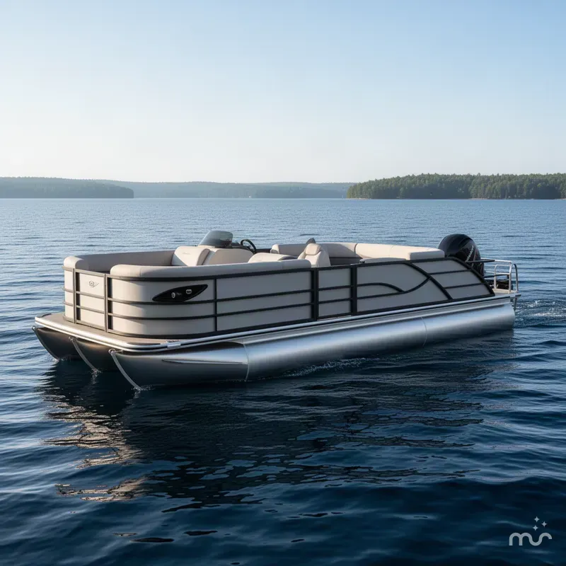 The Image of Bentley Pontoons Legacy 223 Swingback Tritoon & 200HP $60995 2027 - 0