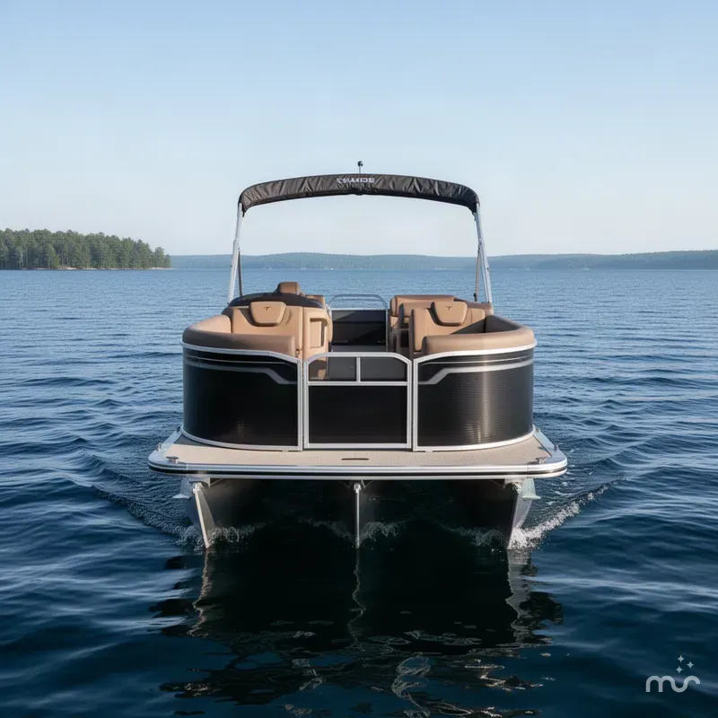 Slide: The Image of Tahoe LTZ 2385 Quad Lounge Shift SS Tritoon & Honda 4-Stroke EFI 2027 - 1