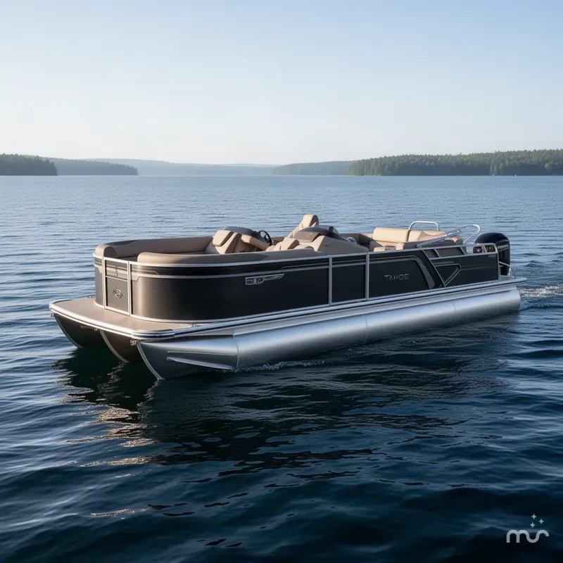 The Image of Tahoe LTZ 2385 Quad Lounge Shift SS Tritoon & 200HP 2027 - 0
