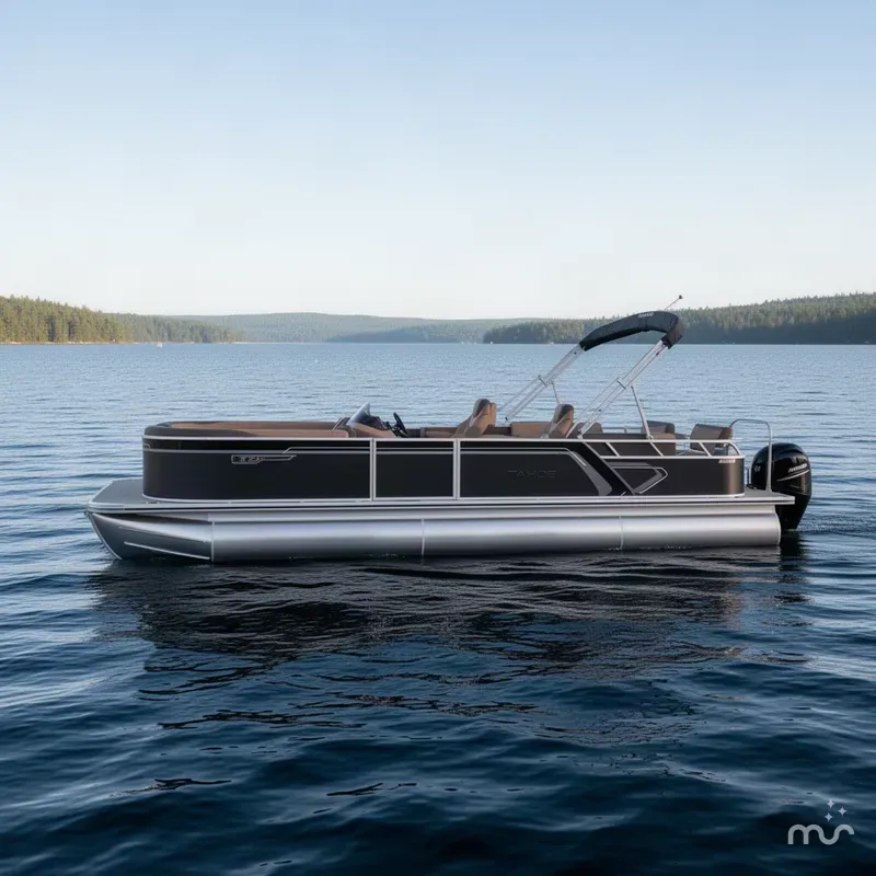 Slide: The Image of Tahoe LTZ 2385 Quad Lounge Shift SS Tritoon & 200HP 2027 - 2