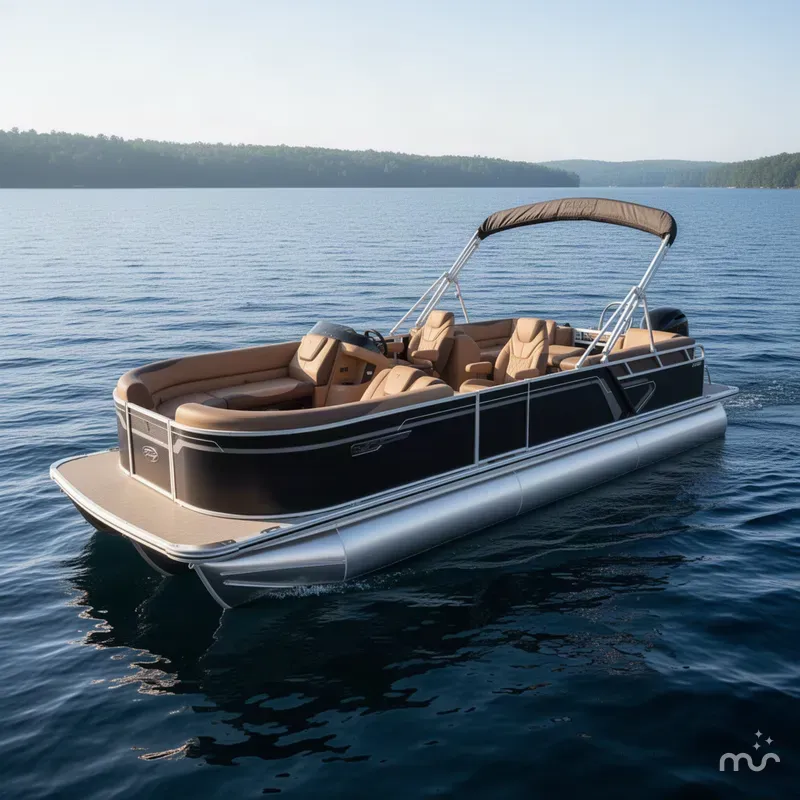 The Image of Tahoe LTZ 2385 Quad Lounge Tritoon $54995 2027 - 0