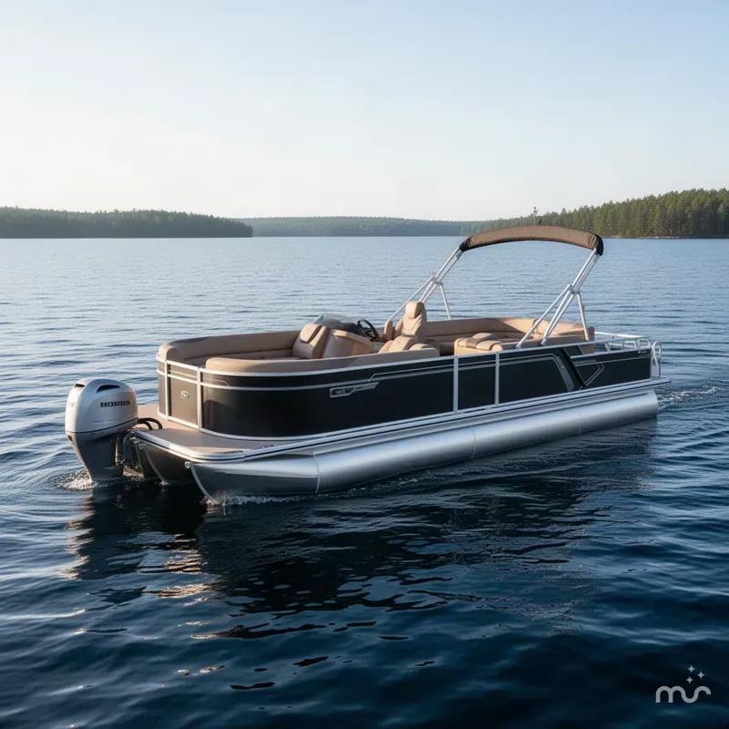 The Image of Tahoe LTZ 2385 Elite Cruise Tritoon & Honda 4-Stroke EFI 2027 - 0