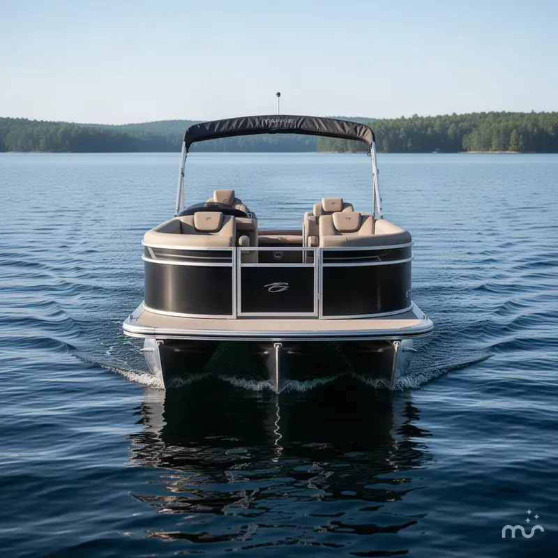 Slide: The Image of Tahoe LTZ 2385 Elite Cruise Tritoon & 200HP $61995 2027 - 1
