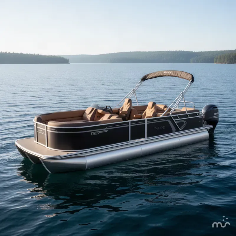 Slide: The Image of Tahoe LTZ 2385 Quad Lounge & 115HP $47995 2027 - 2