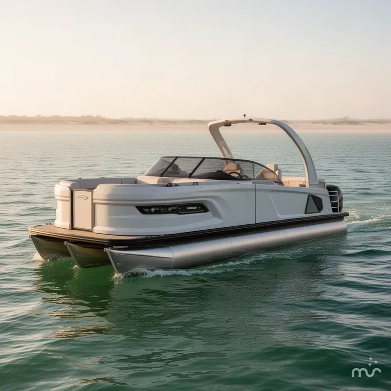 The Image of Avalon 27' Excalibur Elite Windshield W/ Twin 5 2027 - 0
