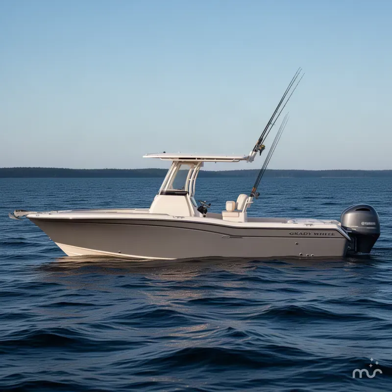 Slide: The Image of Grady-White Fisherman 257 2019 - 1