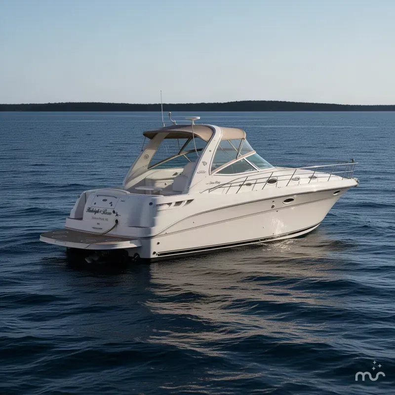Slide: The Image of Sea Ray 340 Sundancer 2002 - 1