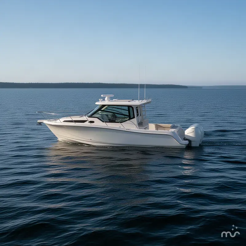 Slide: The Image of Boston Whaler 325 Conquest 2023 - 1