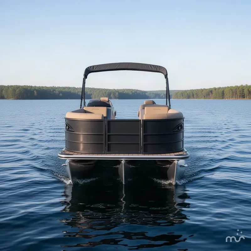 Slide: The Image of Bentley Pontoons Legacy 220 Swingback & 115HP $49995 2027 - 1