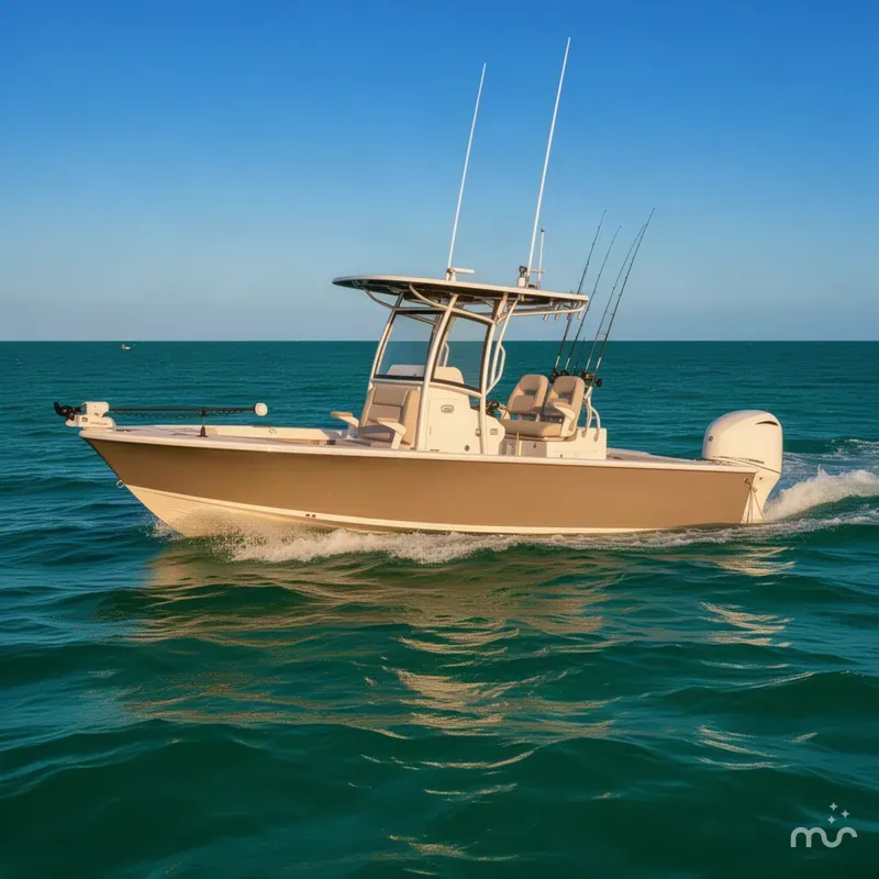 Slide: The Image of Sportsman Masters 267OE Bay Boat 2020 - 2