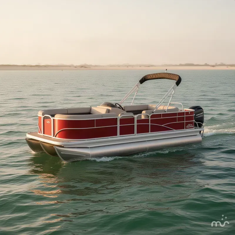 The Image of Sun Tracker Party Barge 18 DLX 2026 - 0