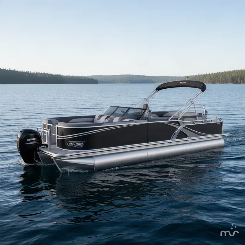 The Image of Tahoe LTZ 200HP 2385 Elite Windshield Tritoon 2026 - 0