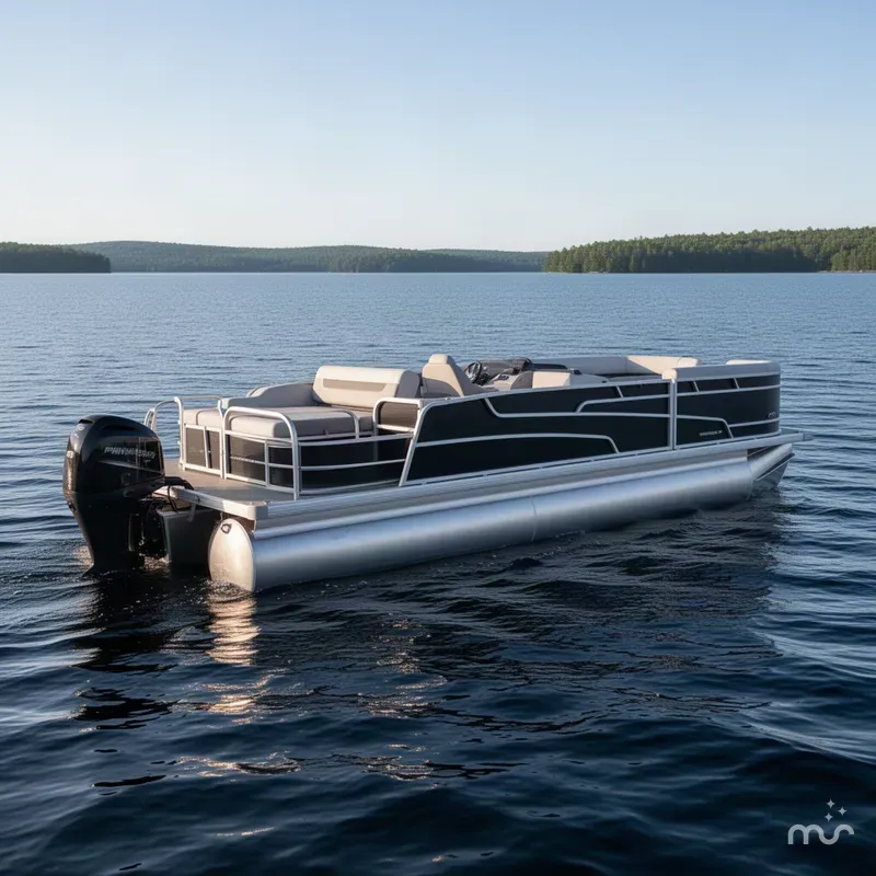 The Image of Princecraft Vectra 115HP 23 RL SS Swingback Pontoon 2026 - 0