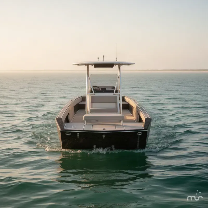 Slide: The Image of Edge Boats Standard Series 756 SIDE CONSOLE 2027 - 2