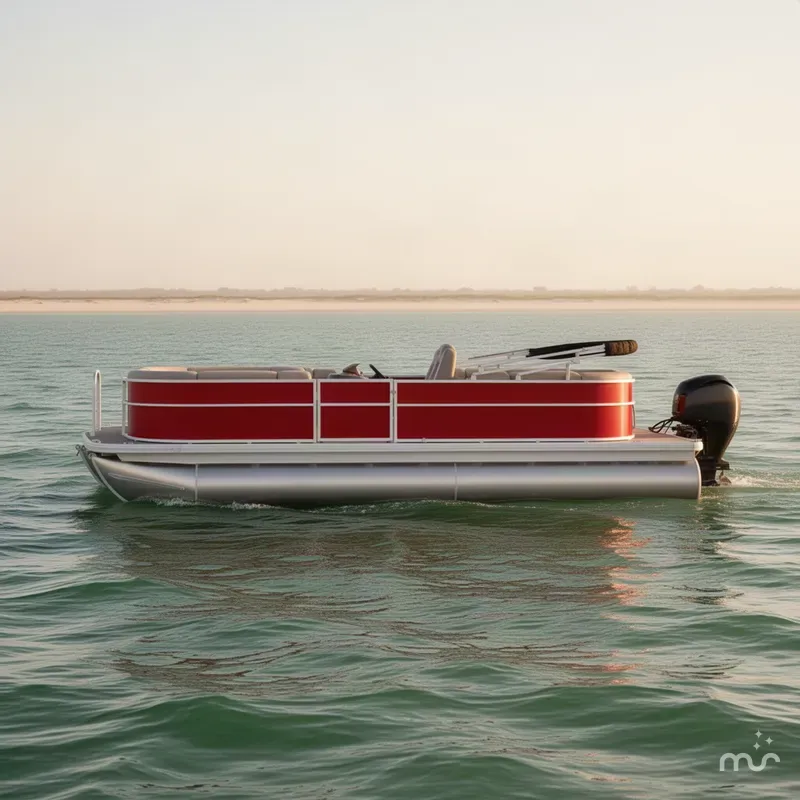 Slide: The Image of Sun Tracker Party Barge 22 DLX 2027 - 1