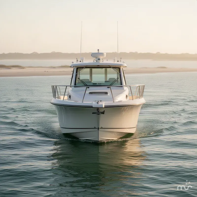 Slide: The Image of Boston Whaler 315 Conquest Pilothouse 2013 - 2