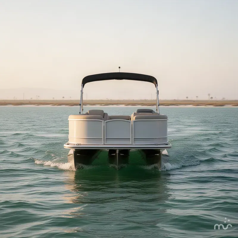Slide: The Image of Suncatcher Pontoons Fusion 324 SL 2026 - 2