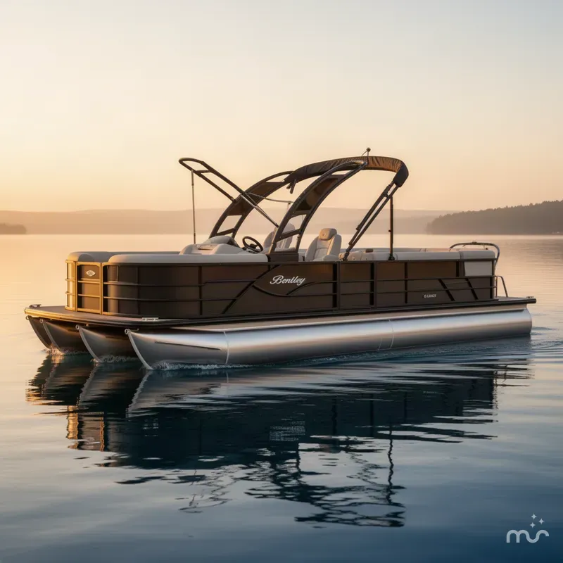 The Image of Bentley Pontoons Legacy 243 Swingback 2027 - 0