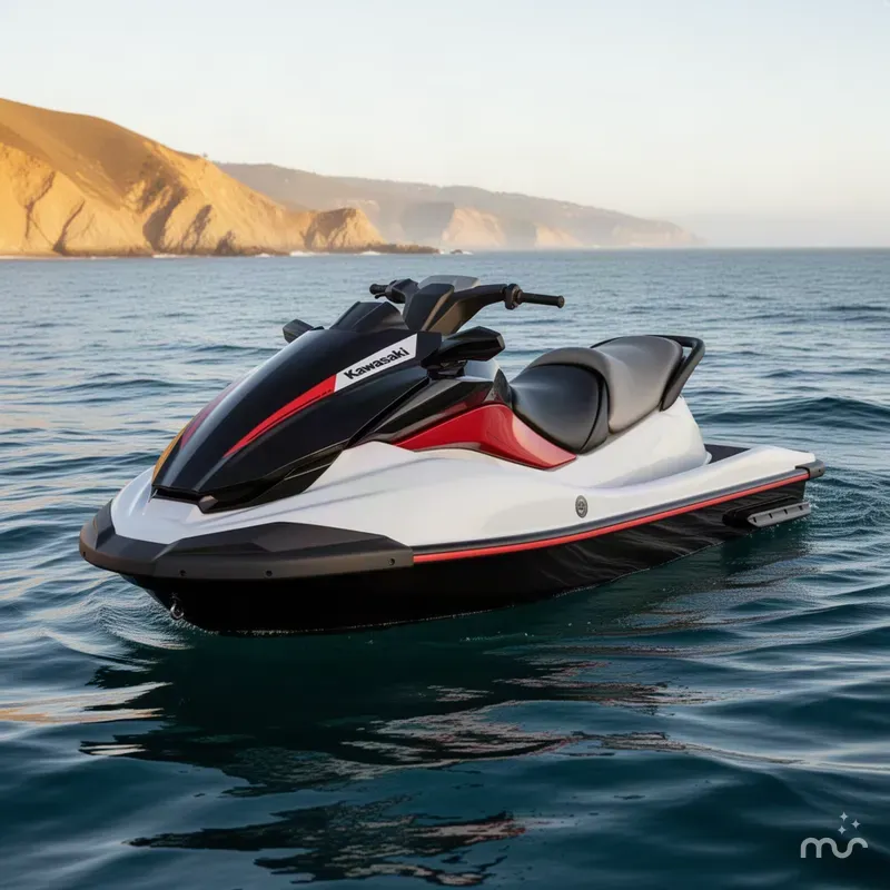 Slide: The Image of Kawasaki Jetski STX 160X 2024 - 2