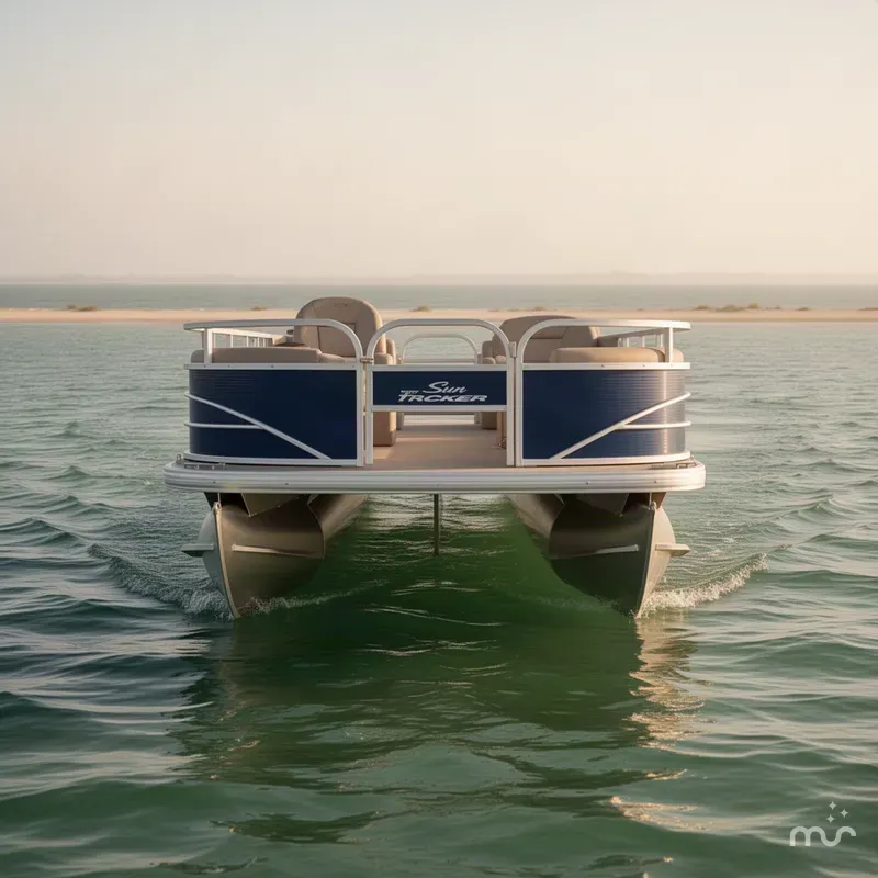 The Image of Sun Tracker Fishin' Barge 22 DLX 2018 - 0