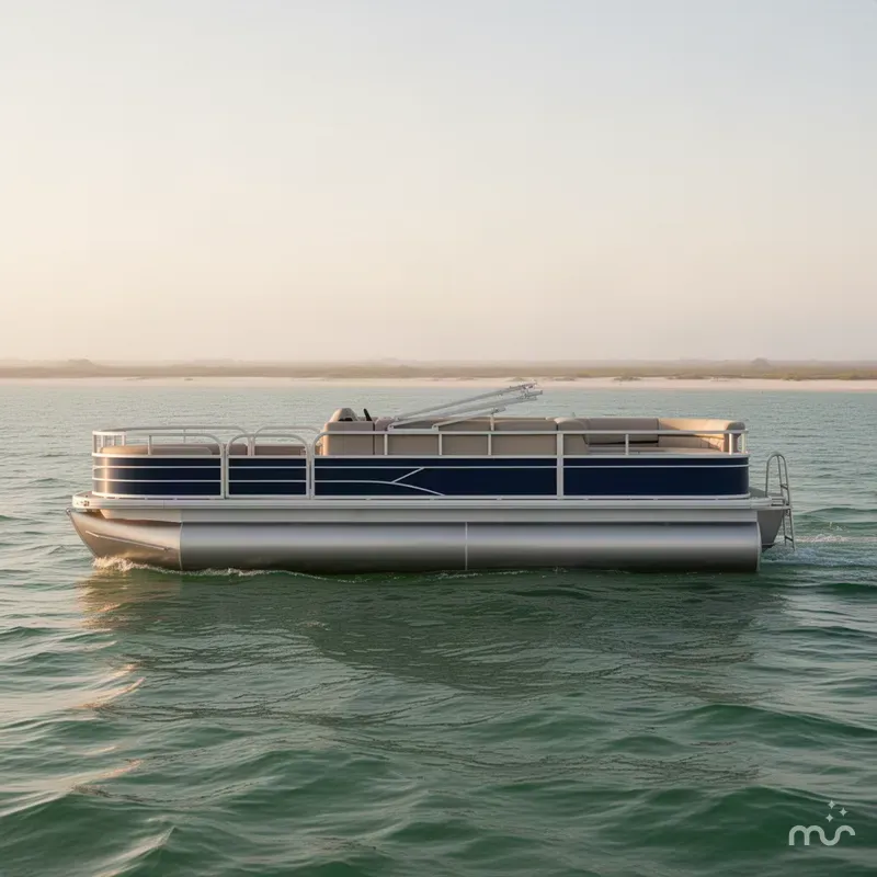 Slide: The Image of Sun Tracker Fishin' Barge 22 DLX 2018 - 1