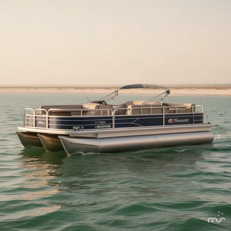 Slide: The Image of Sun Tracker Fishin' Barge 22 DLX 2018 - 3