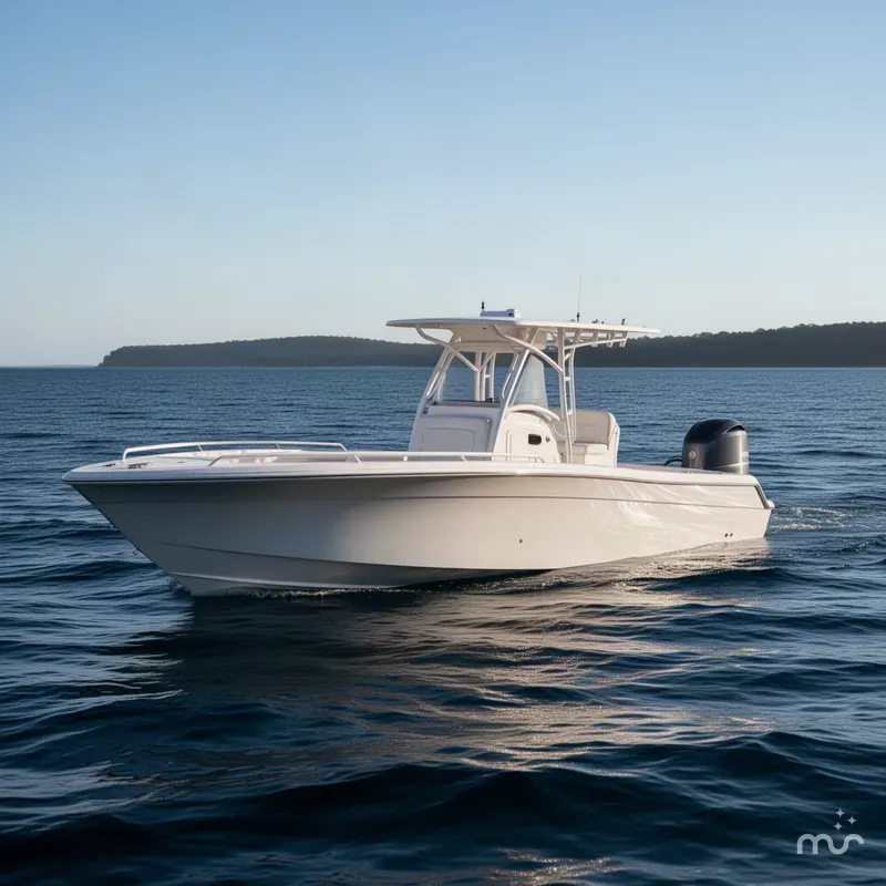 Slide: The Image of Concept Boats 32' Open Deck 2020 - 2