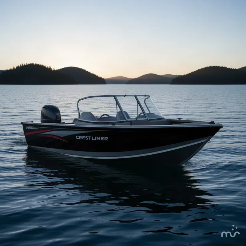 The Image of Crestliner 1650 Fish Hawk 2015 - 0