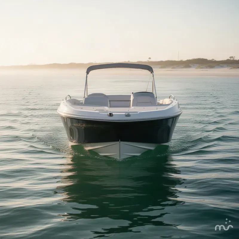 Slide: The Image of Hurricane Sundeck Sport 218 OB 2027 - 1