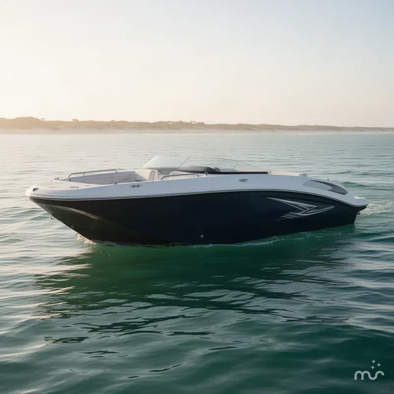 Slide: The Image of Hurricane Sundeck Sport 218 OB 2027 - 2