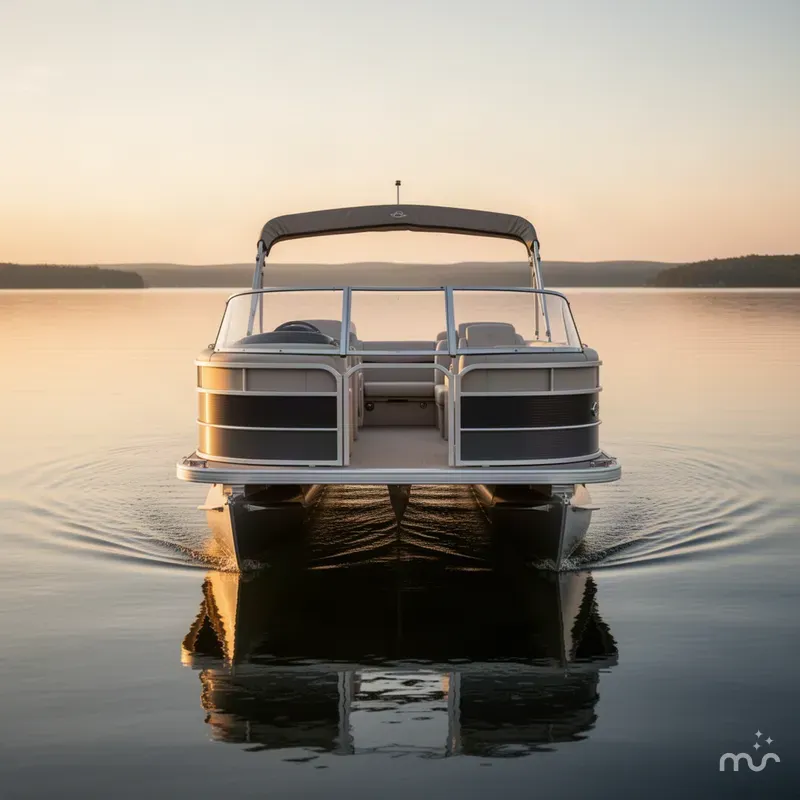 Slide: The Image of Avalon 2585 Excalibur LTD Cruise Rear Bench Windshield 2027 - 1