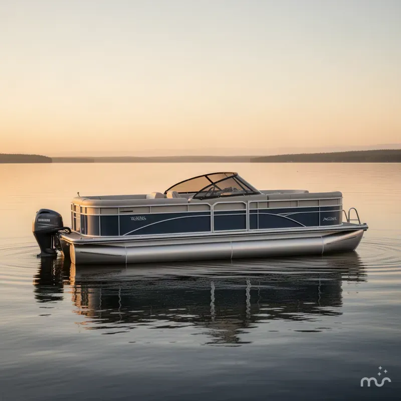 Slide: The Image of Avalon 2585 Excalibur LTD Cruise Rear Bench Windshield 2027 - 2
