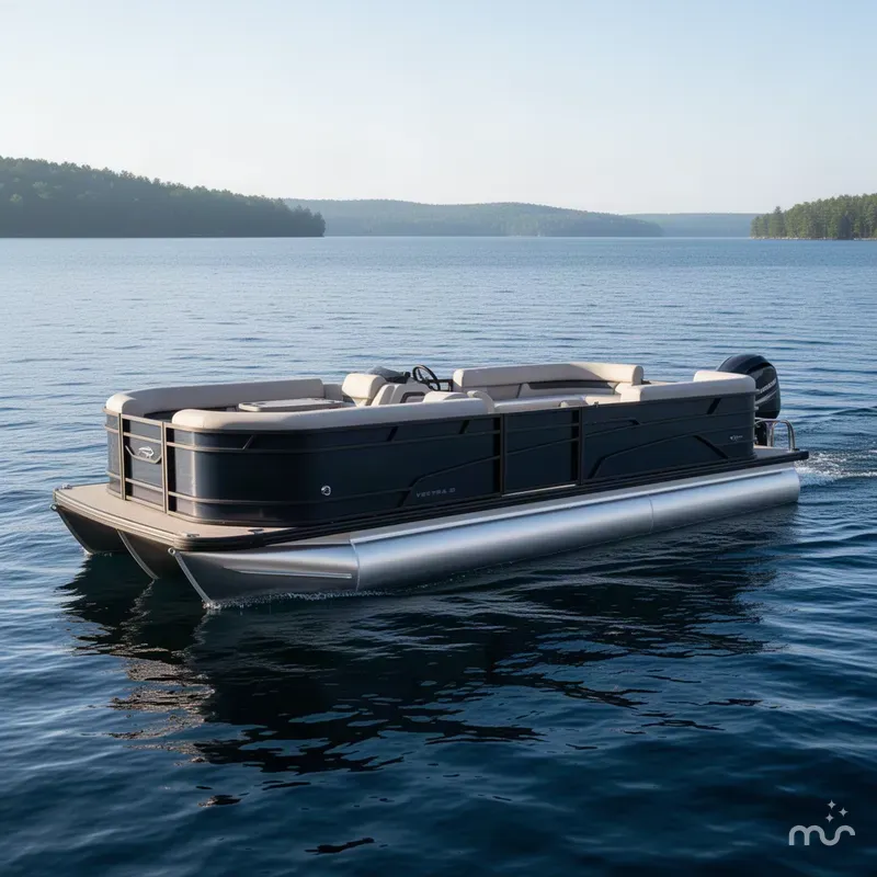The Image of Princecraft Vectra 115HP 23 Quad Lounge Pontoon 2027 - 0