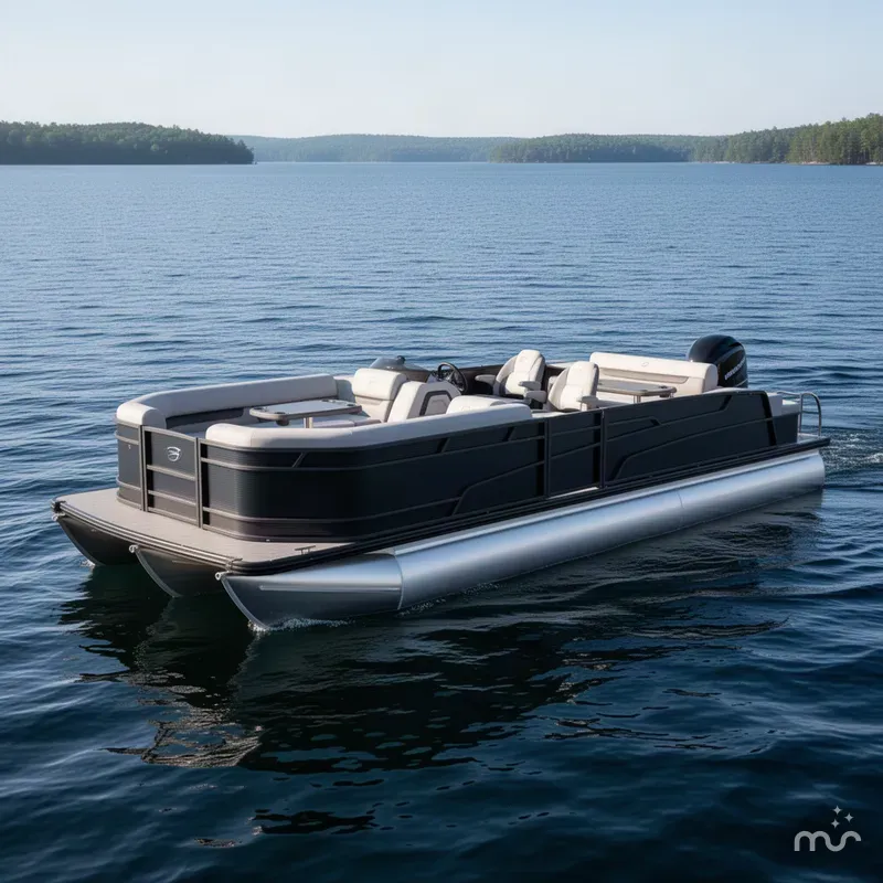 The Image of Princecraft Vectra 150HP 23 RL SS Swingback Tritoon 2026 - 0